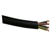 Cable HO7RNF 4x2,5 mm noir au mtre