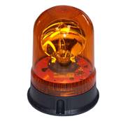 Gyrophare 12/24V lampe orange à fixer D142mm H183mm