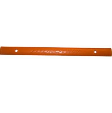 Réglette PEHD Orange pantome 144 200x15mm avec perçage