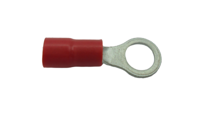 Cosse pré-isolée à oeil Rouge câble 1.5mm² vis M5