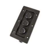 Boitier de commande 24V 3 boutons intérieur encastrable