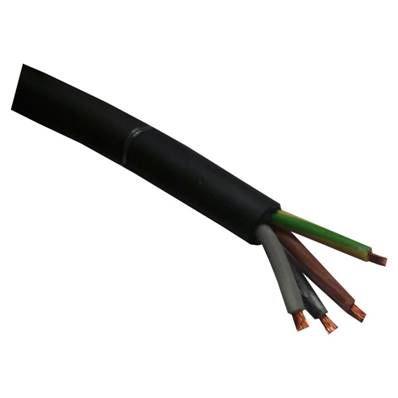 Cable HO7RNF 4x4 mm² noir au mètre
