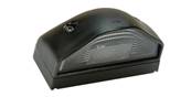 eclairage de plaque 12/24v regpoint noir-nu/+soufflet+vis-26.3200.007