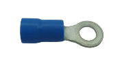 Cosse pr-isole  oeil Bleue cble 2,5mm vis M4