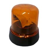 Gyrophare 12/24v orange à LED à fixer D148 H149mm