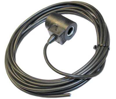 Bobine 12V filaire Ø18 H40 moulée Lg 1000 mm
