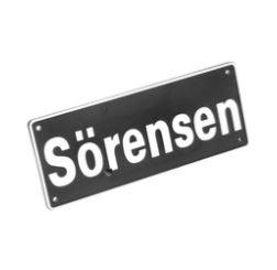 Plaque SORENSEN - support CAPTEUR HP0409