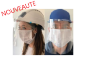 Visire de protection clipsable pour casque ou casquette