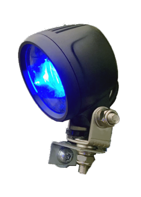Feu de sécurité piétons 10-80 VOLT éclairage bleu
